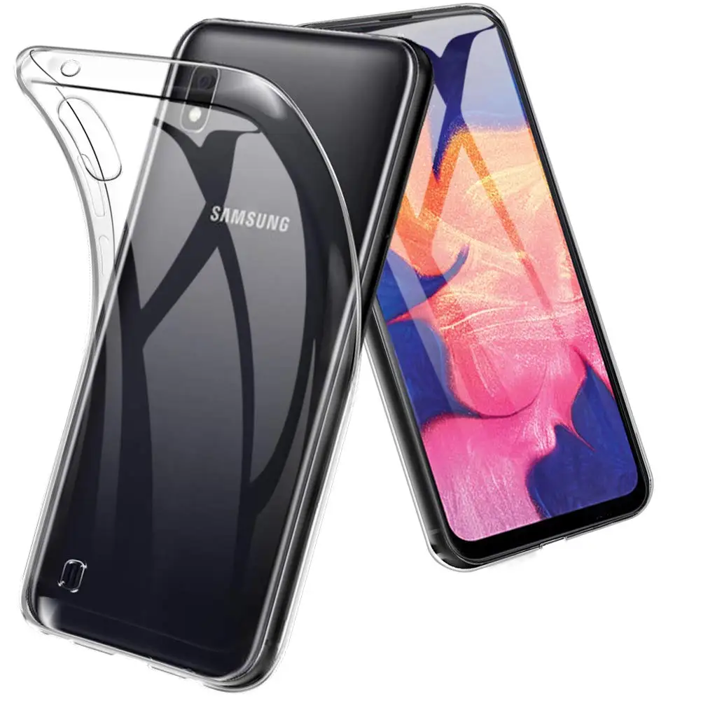 Полноразмерный защитный чехол для телефона чехол для samsung Galaxy A10 SM-A105M/DS мягкий прозрачный силиконовый чехол из мягкого ТПУ samsung A10 Galaxy-A10