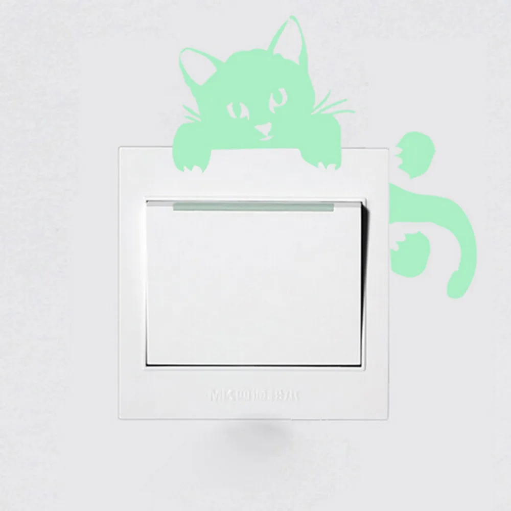 JETTING новинка оптовая продажа светится в темноте декор для ПК телефона наклейки