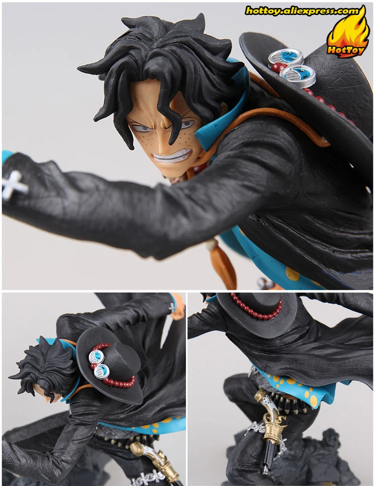 100% оригинальная Коллекционная Фигурка Banpresto Zoukei Monogatari-PORTGAS.D.ACE от ONE PIECE | Игрушки и