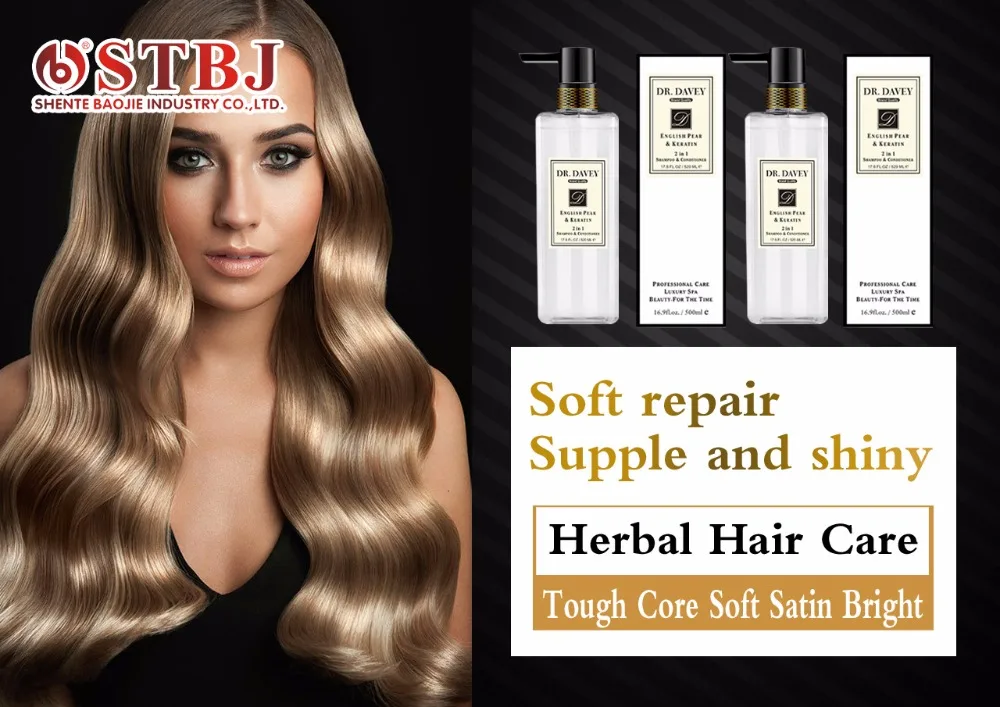 

Dr Davey 500ml Anti Dandruff ShampoO hair soft and shiny Herbal Hair Care 2 in 1 H Wash&Conditioner Awakening Hydra Beauty