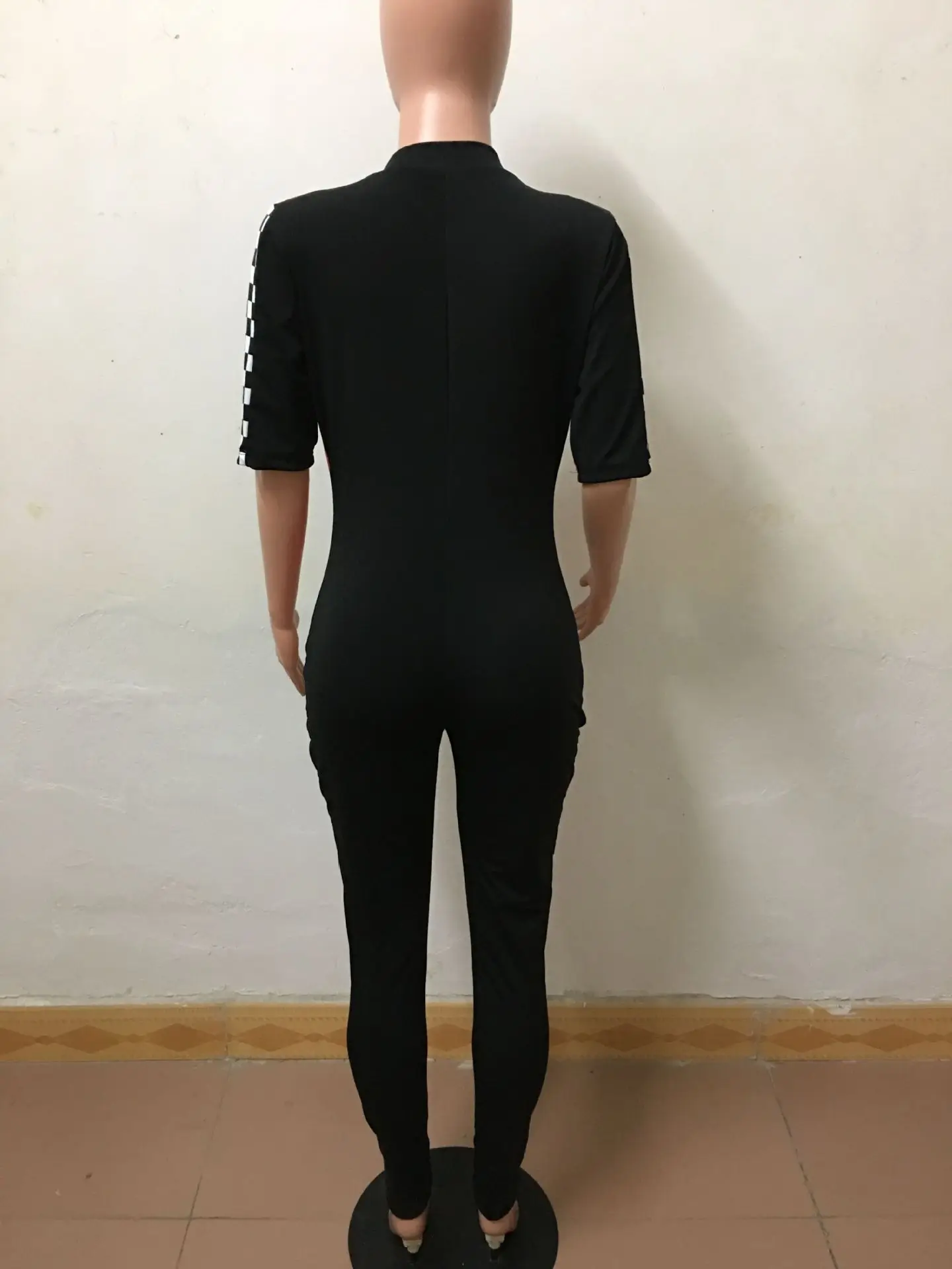 Сексуальные красные комбинезоны для женщин Jumpsuites 2019 Модные женские облегающие с