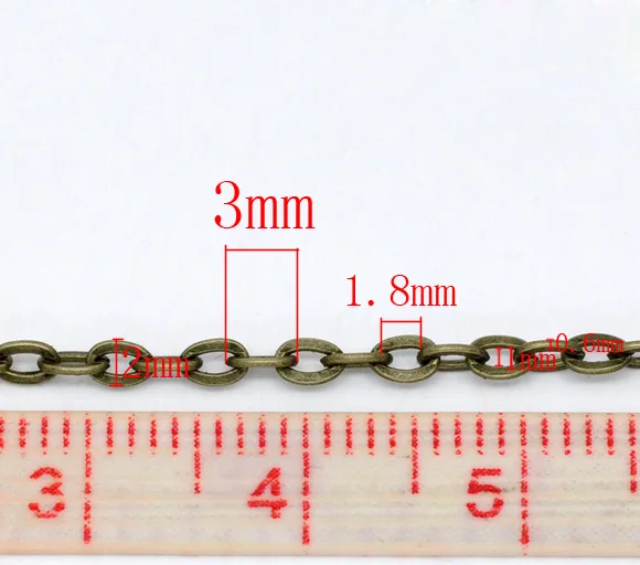 3x2mm-10m Green Round Ball Iron Bead Chains Women Necklace Chain Bracelet Jewelry DIY Making Findings Craft Handmade | Украшения и