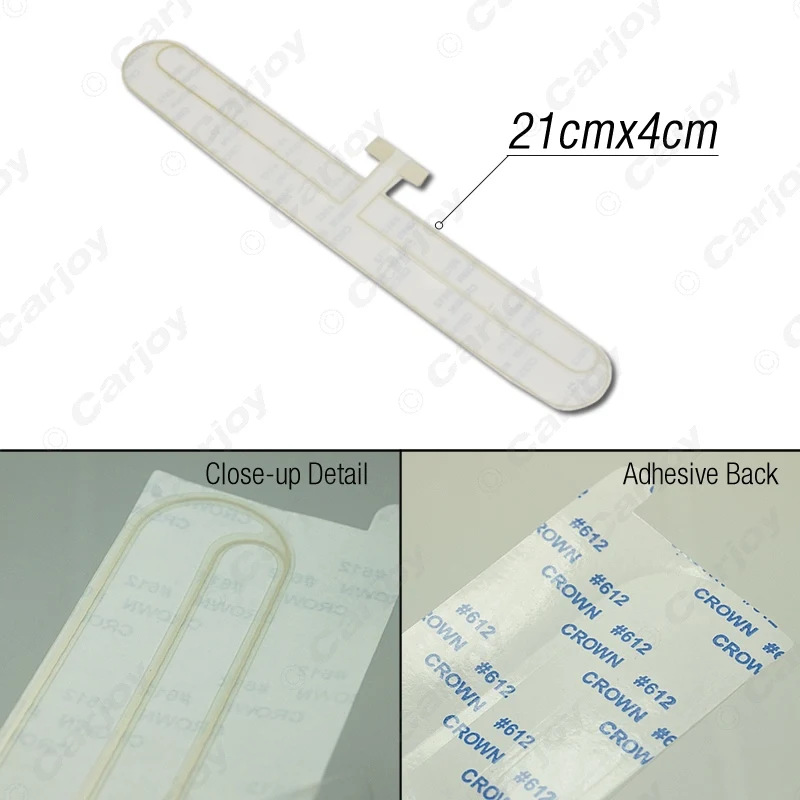 ЖК-антенна LEEWA для автомобильного окна цифровая ТВ-антенна со встроенным