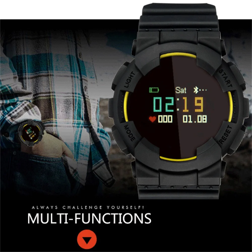 V587 Смарт часы Пульс кровяное давление умный Браслет для плавания Дайвинг