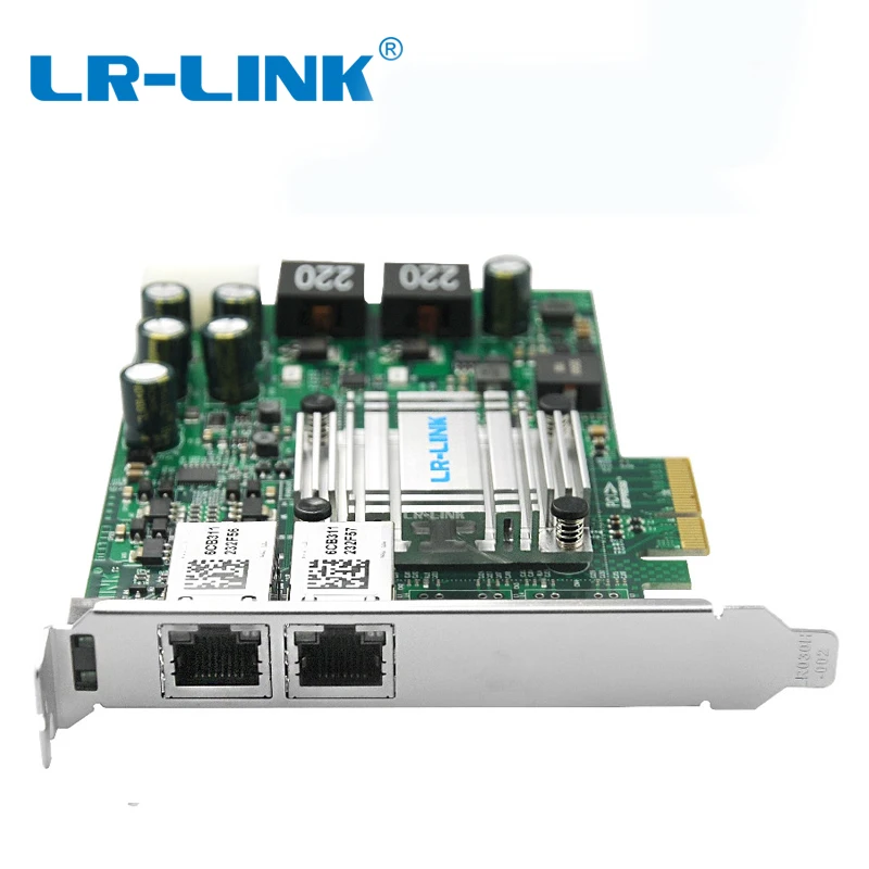 LR LINK 9722HT POE двойной порт + Рамный захват гигабитная Ethernet промышленная карта PCI Express