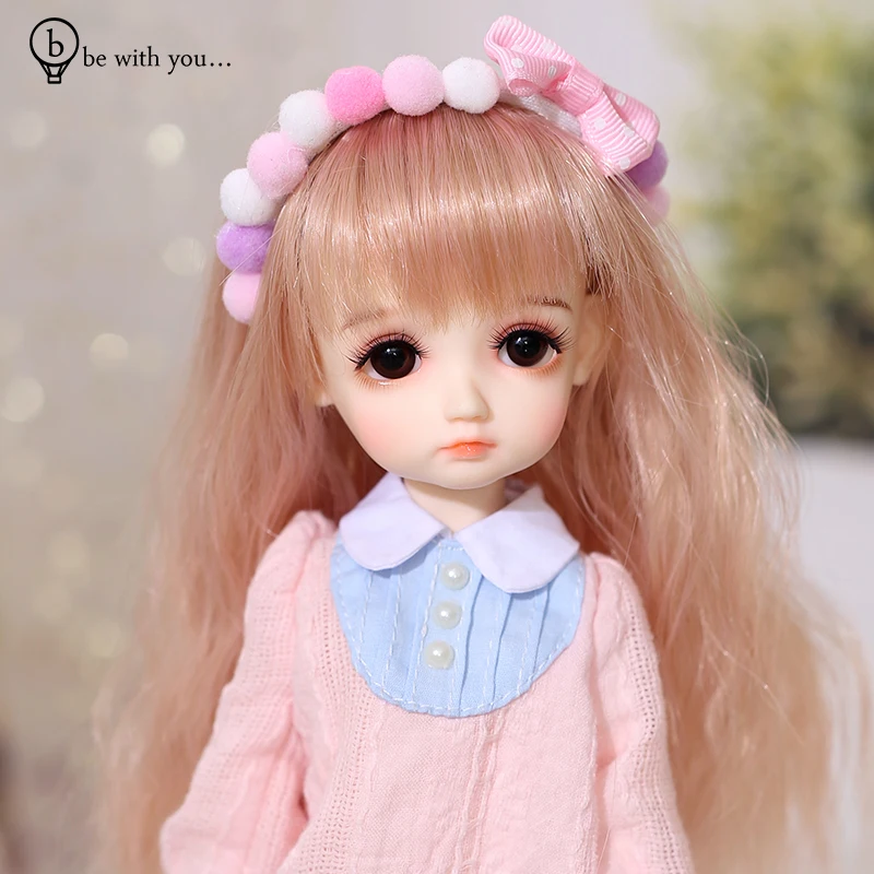 BJD Девочка Малыш 1/6 yosd капуста милая кукла быть с вами Маленькая девочка