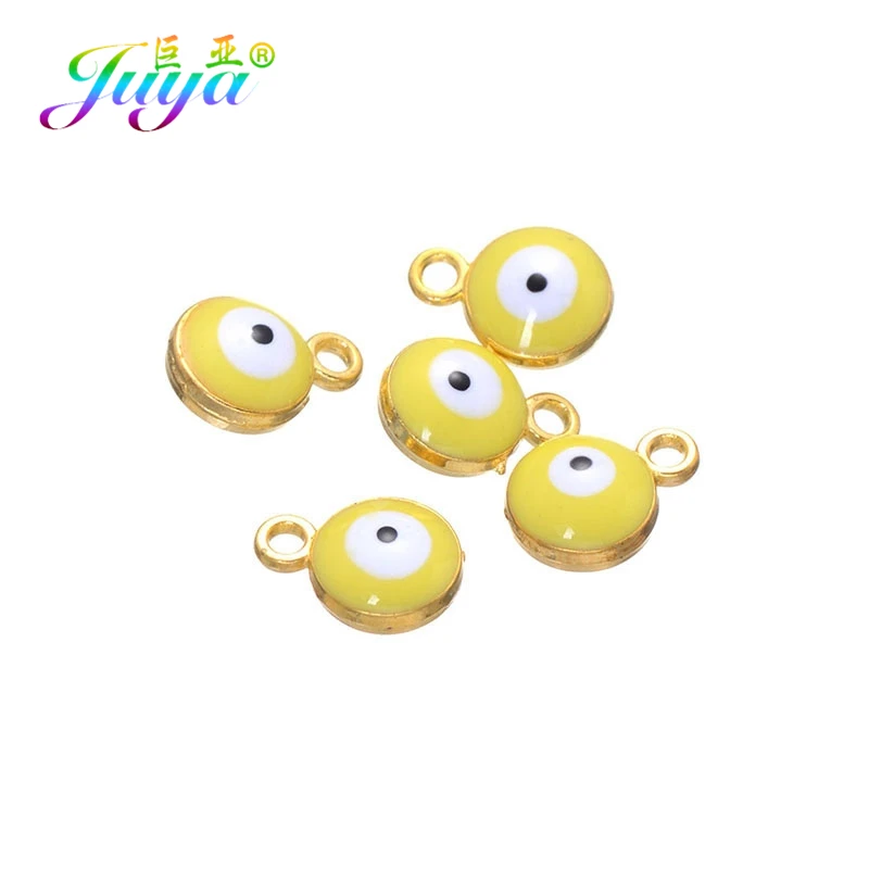 Juya 30 шт./лот DIY греческие амулеты для глаз ручной работы Красочные люцитовые