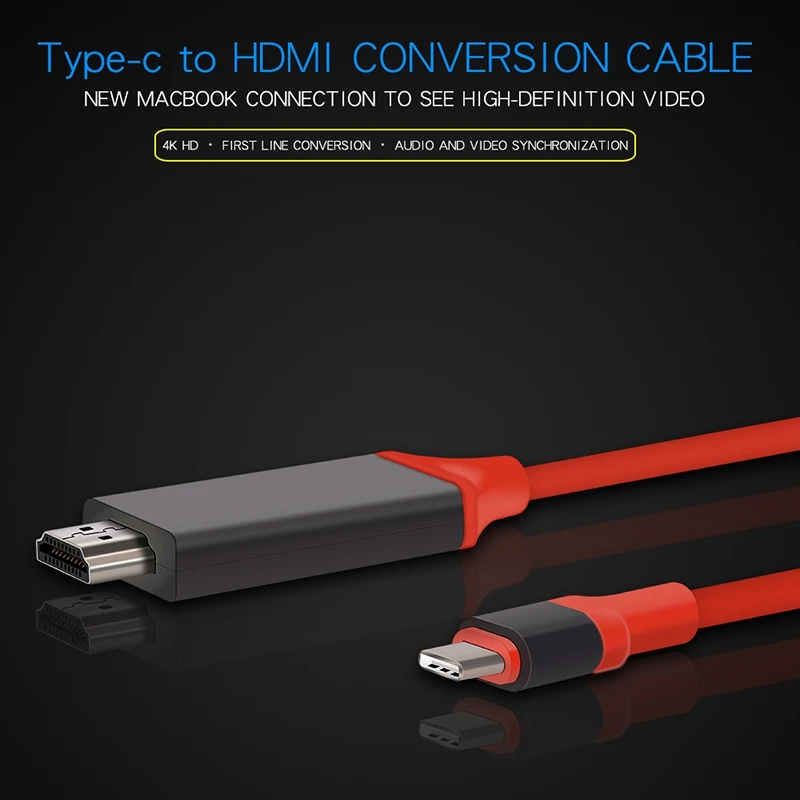 Кабель адаптер USB 3 1 Type C 4K HDMI HDTV| |