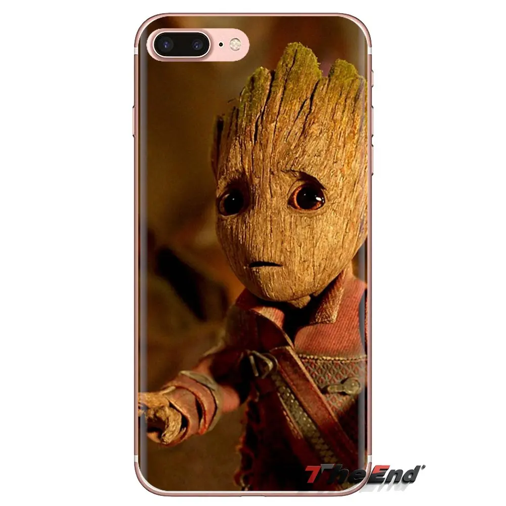 Чехол для телефона Samsung Galaxy S3 S4 S5 Mini S6 S7 Edge S8 S9 S10 Plus Note 3 4 5 8 9 Guardian Rocket enocot Groot Treeman |
