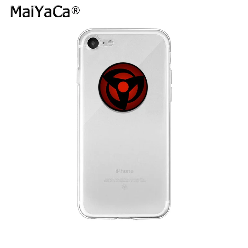 MaiYaCa Anime Naruto Sharingan TPU Soft Silicone Phone Case Cover for iPhone X XS MAX 6 6s 7 7plus 8 8Plus 5 5S SE XR | Мобильные