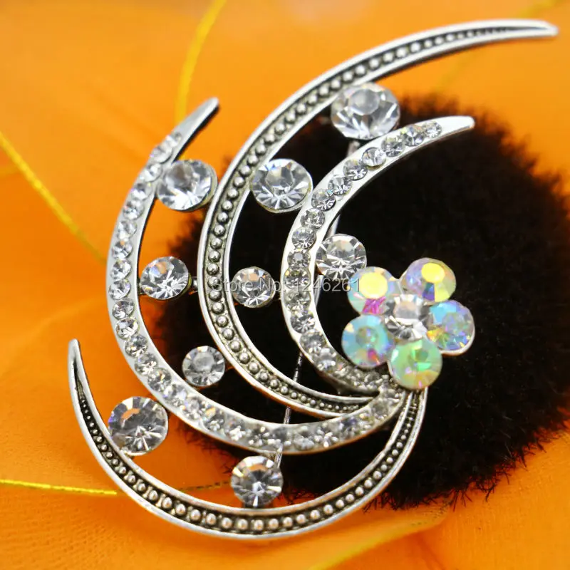 Лидер продаж брошь со стразами свадебная для женщин и девочек подарки броши в