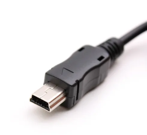 Спиральный адаптер Micro USB B 5Pin M к Mini Male 1 м 3FT|usb b|mini usb busb to mini |
