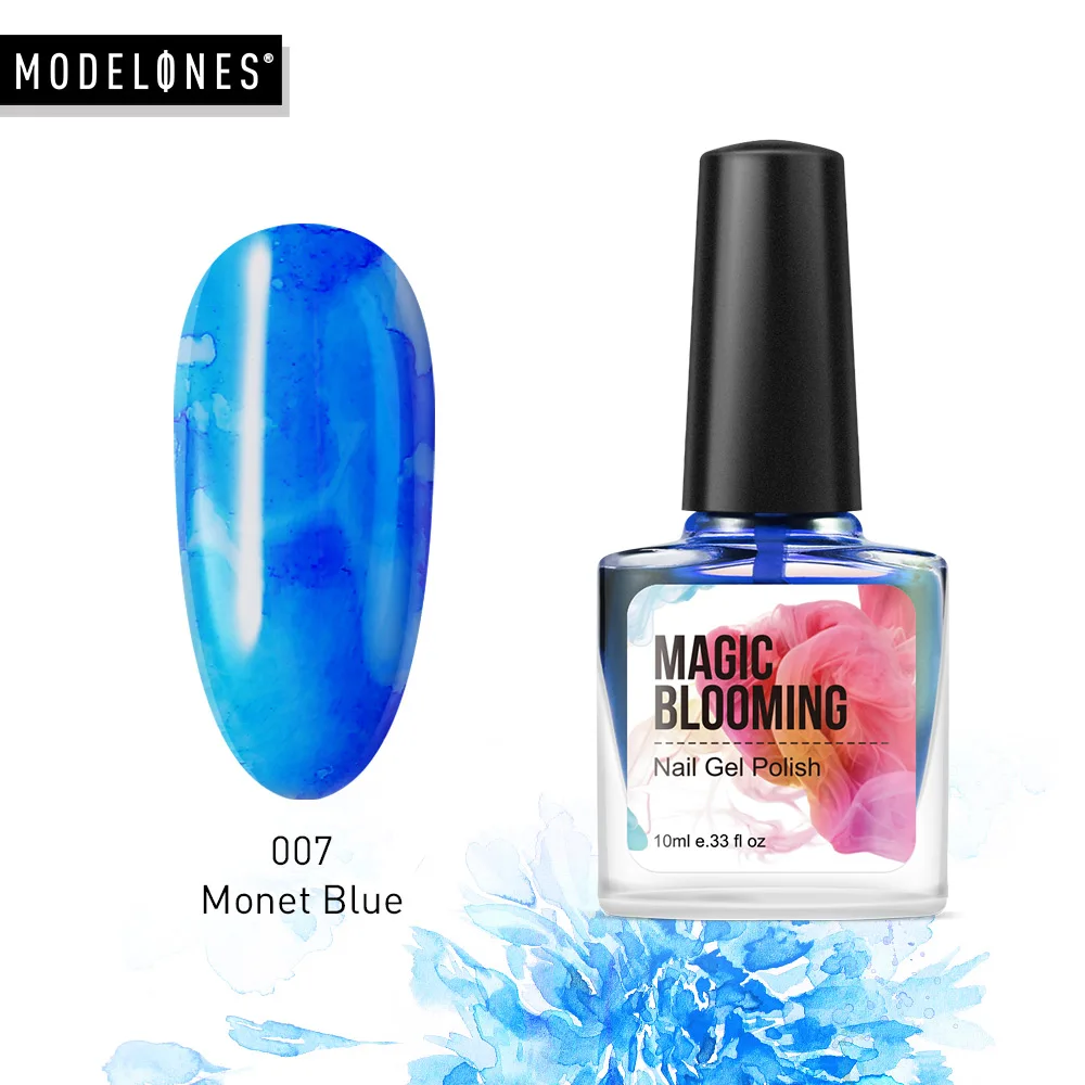 Blossom Gel 07 Modelones Blossom УФ-гель для ногтей DIY Дизайн ногтей Цветущий гель с цветами лак для ногтей впитывающий прозрачный светодиодный гель лак - Цвет: Blossom Gel 07