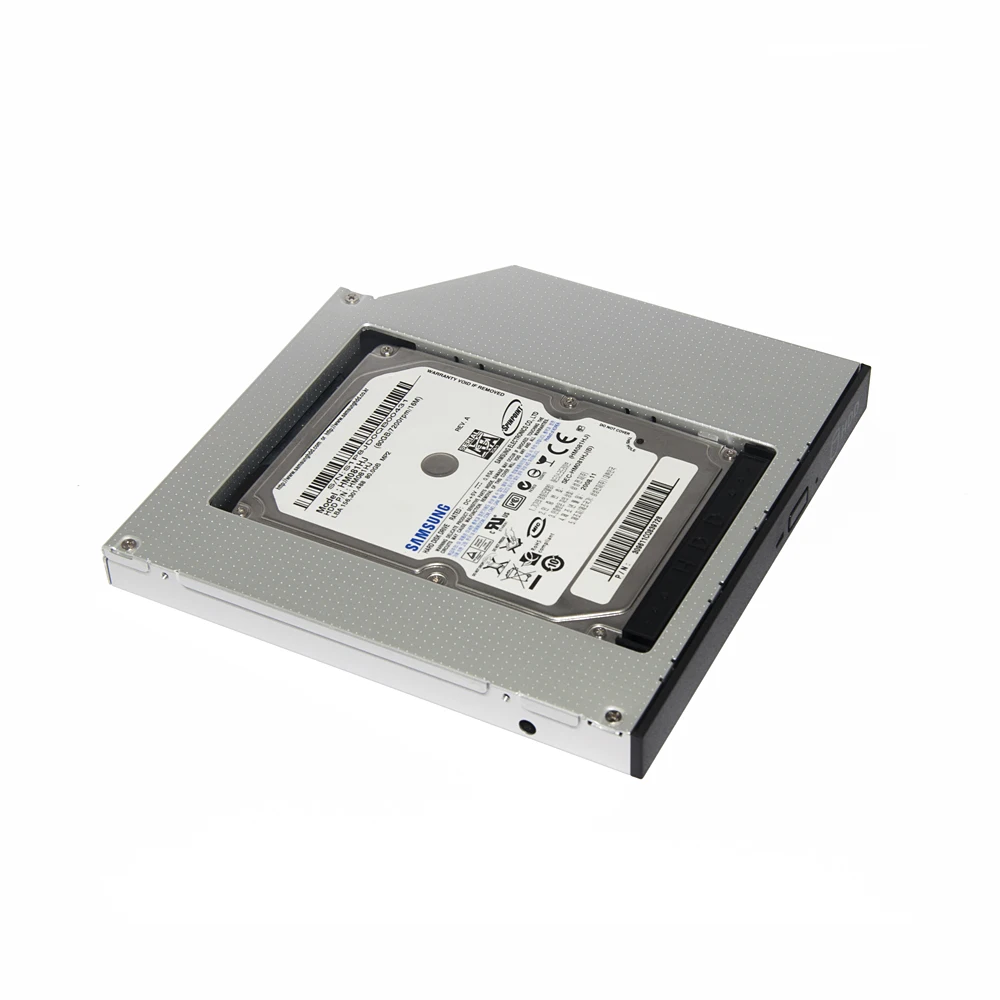 DeepFox 12 7 мм 2nd HDD Caddy SATA к 2 5 корпус для ноутбука DVD-ROM Optibay адаптер SSD жесткий диск