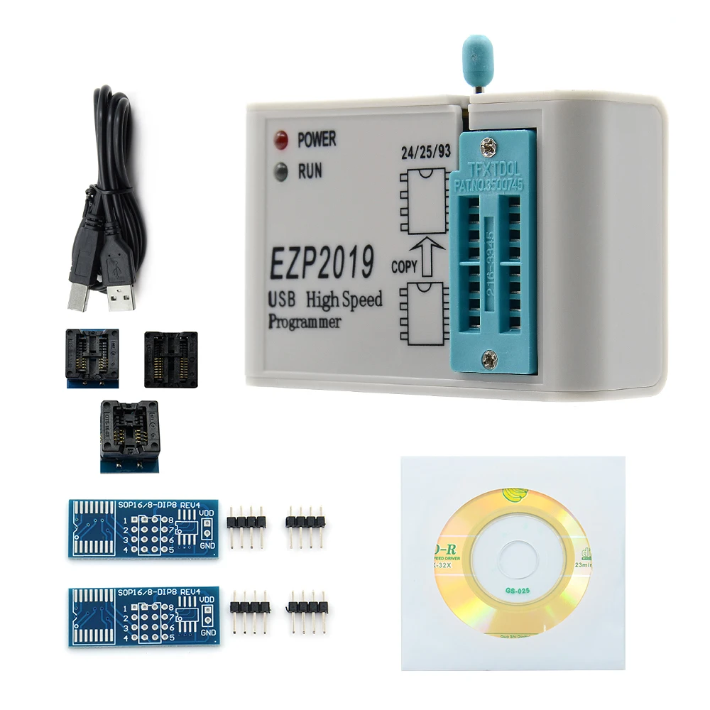 Горячая EZP2013 высокоскоростной USB SPI программатор поддержка 24 25 93 EEPROM 25 флэш-чип биос EZ92010 EZP2019 новое поступление