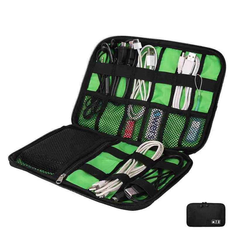 

Cable Organizer Storage Bag Travel Electronic Accessories Cable Pouch Case USB Charger Power Bank Holder Digitals Storage Bags