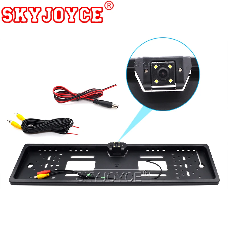 SKYJOYCE HD CCD Автомобильная Фронтальная/задняя камера Европейская Рамка для