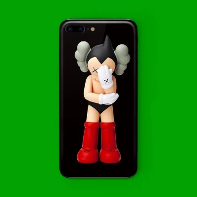 Наклейка на телефон для Apple 6/6S 7 8 Plus, наклейка на телефон для iPhone X XR Xs Max, защита задней крышки, пленка с бесплатной прозрачной крышкой