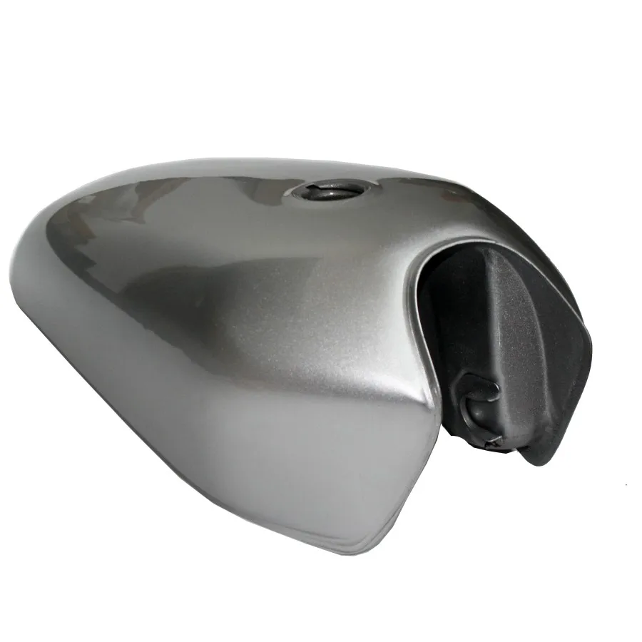 Универсальный винтажный топливный бак для мотоцикла с толстой железной крышкой