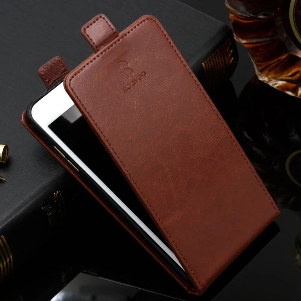 Бизнес Стиль Вертикальный флип Роскошный кожаный Телефонные чехлы крышка для