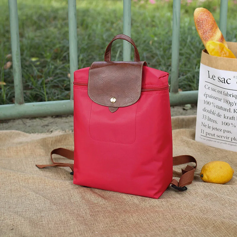 Женский Простой повседневный рюкзак на молнии водонепроницаемая износостойкая