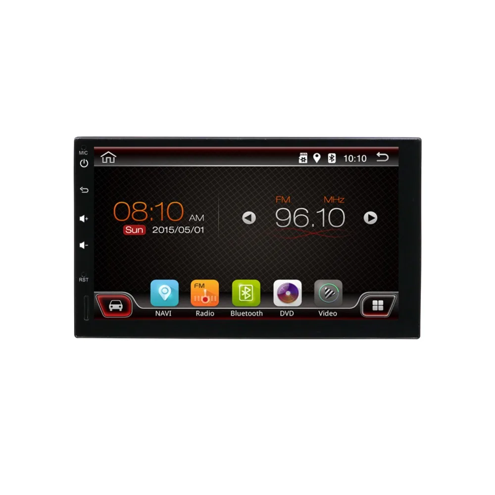 2 Din Car Radio Android 7.1 Universal GPS Navigation Bluetooth Touch screen Wifi Audio Stereo FM USB Multimedia Map | Автомобили и