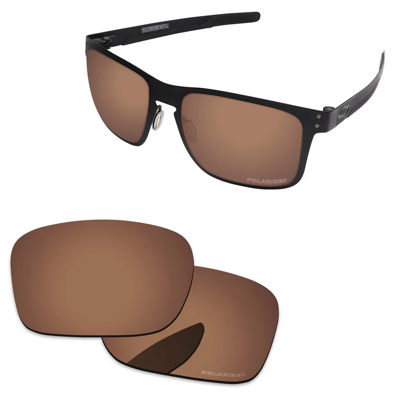 Copper Brown PapaViva поликарбонатные поляризованные Сменные линзы для аутентичных металлических солнцезащитных очков Holbrook OO4123-несколько вариантов - Цвет линз: Copper Brown