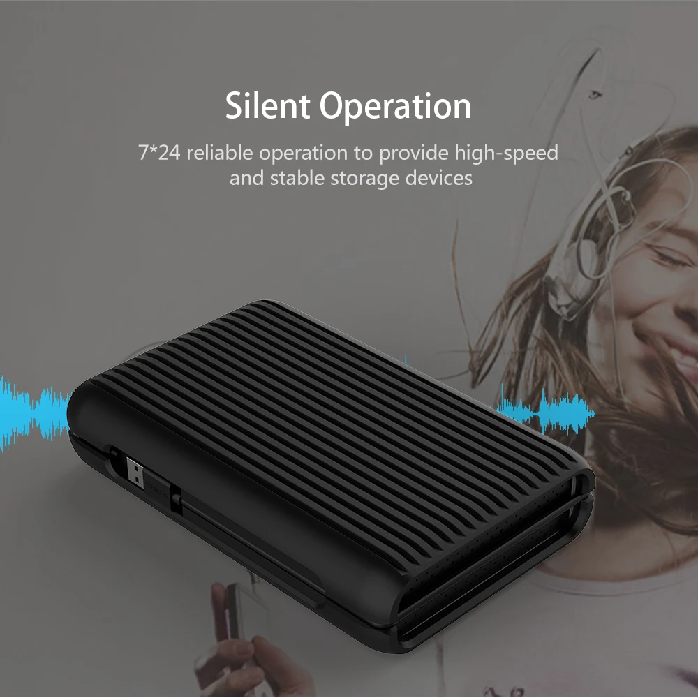 ORICO HDD 1/2/3/4 TB USB3.1 Gen2 TYPE-C 3.5 In 10Gbps High-Speed Shockproof External Hard Drives HDD Desktop Mobile Hard Disk