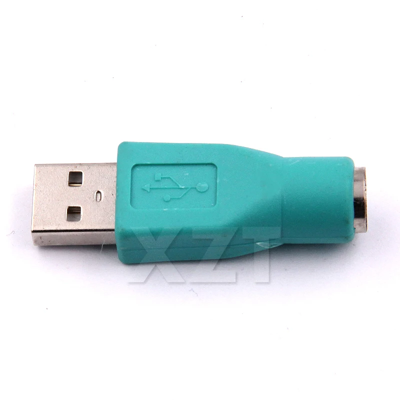 High Quality 1pcs Portable USB Male To for PS2 Female Adapter Converter Computer PC Keyboard Mouse | Компьютеры и офис