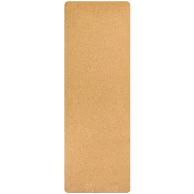 TPE+ пробковый нескользящий коврик для йоги, фитнес-коврики, позиционная линия, натуральный пробковый матрас для йоги, Толстый ПВХ коврик для пилатеса, тренировочные коврики для упражнений - Цвет: Бежевый