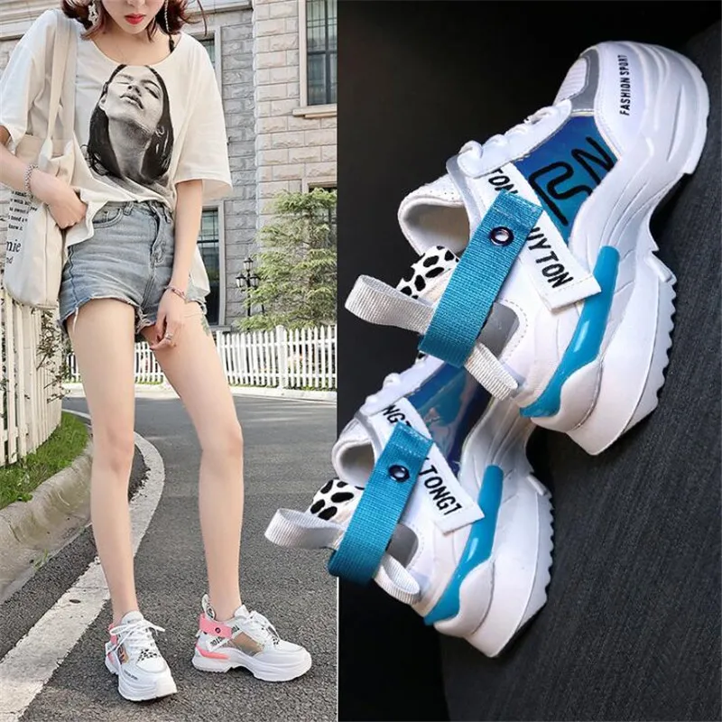 Женские кроссовки летняя модная повседневная обувь Женская Удобная дышащая на