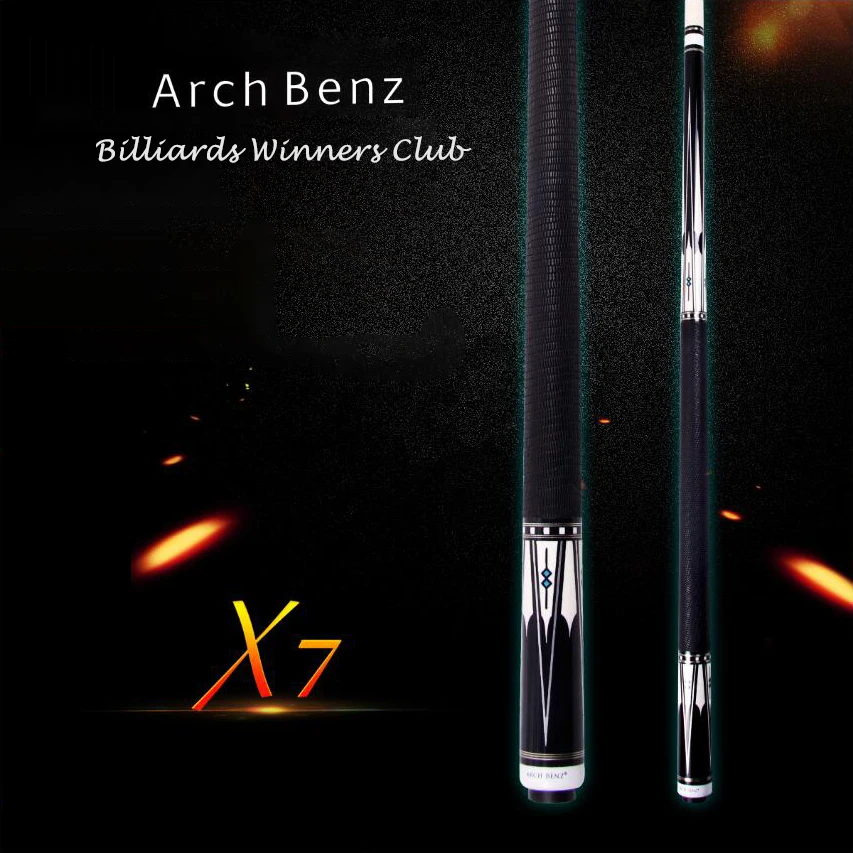 Высококачественный бильярдный кий Arch Benz X7 1/2 Кий набор 13 мм наконечник 149 см