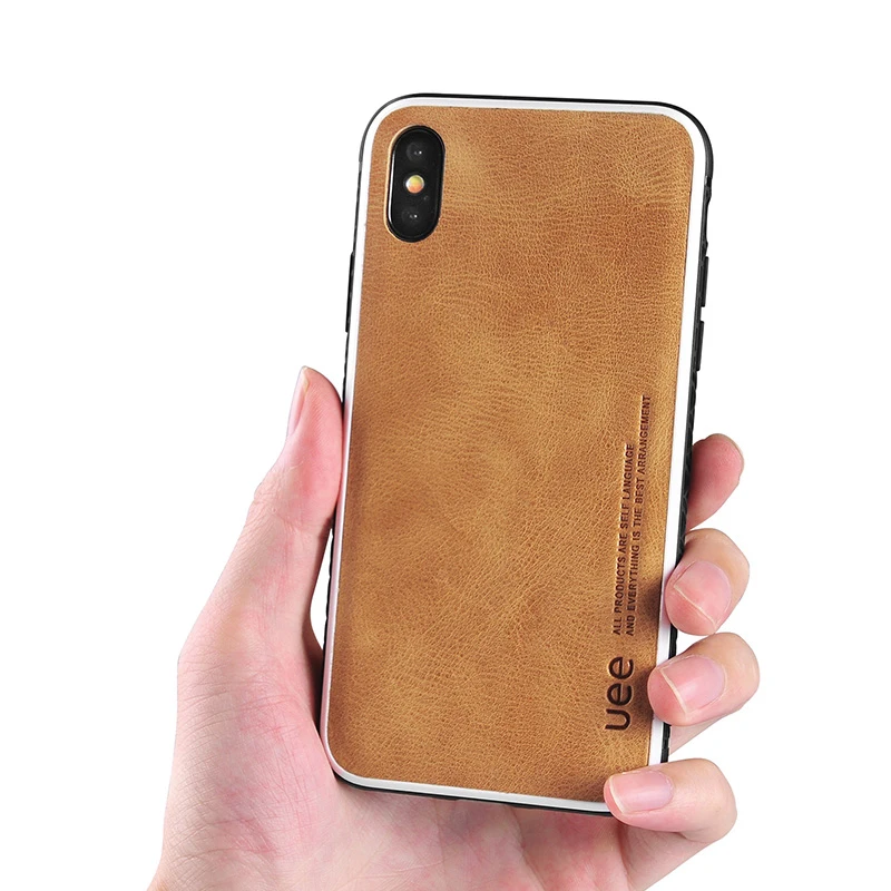 Модный чехол для телефона из натуральной кожи для iPhone X, XS, XR, все включено, Ретро мягкий чехол, защитный чехол для iPhone 6 plus, 7, 8, 8plus