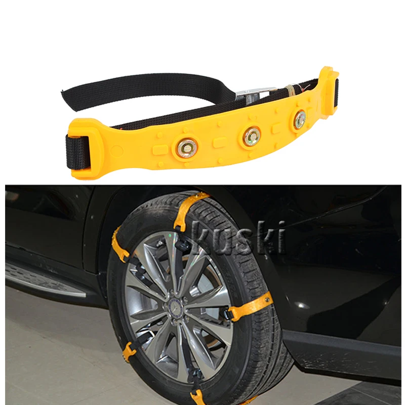 10X Автомобильные Колесные снежные цепи для Renault Duster Laguna Megane 2 3 Logan Captur Clio Cadillac CTS SRX AT
