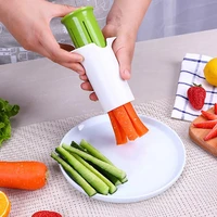 1pc vegetable fruit spiral slicer carrot cucumber strawberry grater spiral blade cutter salad kitchen tools gadget qa 066