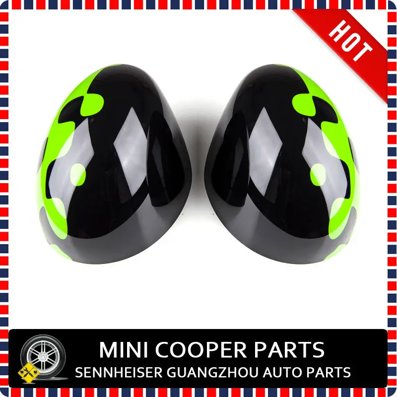 Яркий стильный зеркальный чехол для mini cooper clubman R55 R56 R57 R58 R59 R60 R61 (2 шт./компл.) |