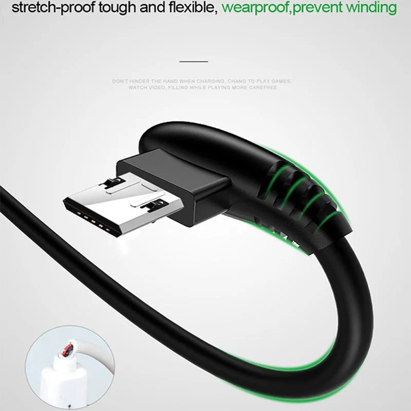 APPACS кабель для быстрой зарядки 1 2 м 4 А Micro USB коннектор Samsung 90 градусов usb