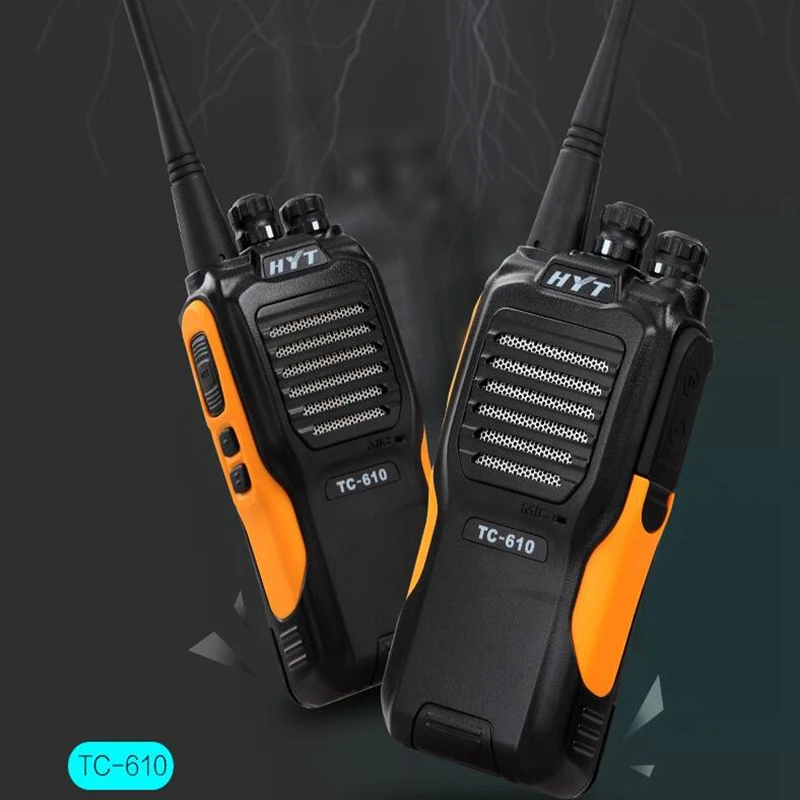 Оригинальная HYT TC-610 VHF 136-174 МГц деловая двухсторонняя радиостанция 16 каналов 5 Вт