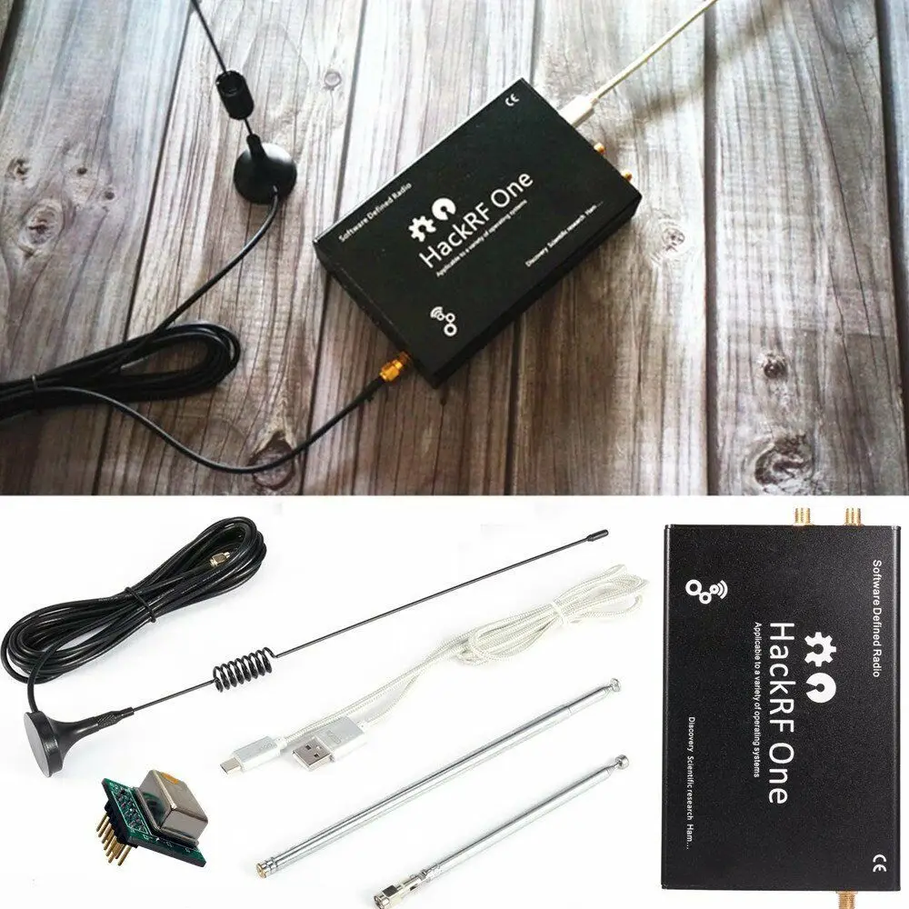Preise 2021 HackRF Ein Usb Plattform SDR Software Definiert Radio 1MHz Bis 6GHz Demo Board + TCXO + Metall Fall + Antena