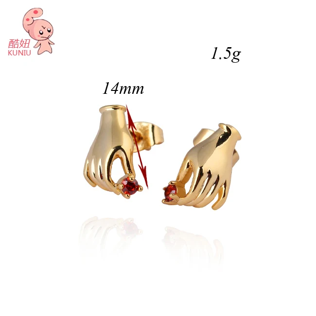 Новое поступление лидер продаж модные серьги гвоздики с кристаллами|fashion stud