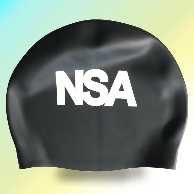 NSA Новая Водонепроницаемая силиконовая шапочка для плаванья шапочки бассейна