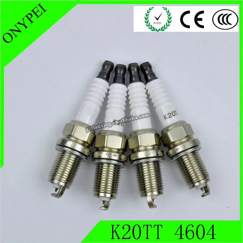 4 шт. K20TT 4604 резистор Свеча зажигания для BMW Toyota Nissan Honda Subaru|Свечи и запальные свечи|