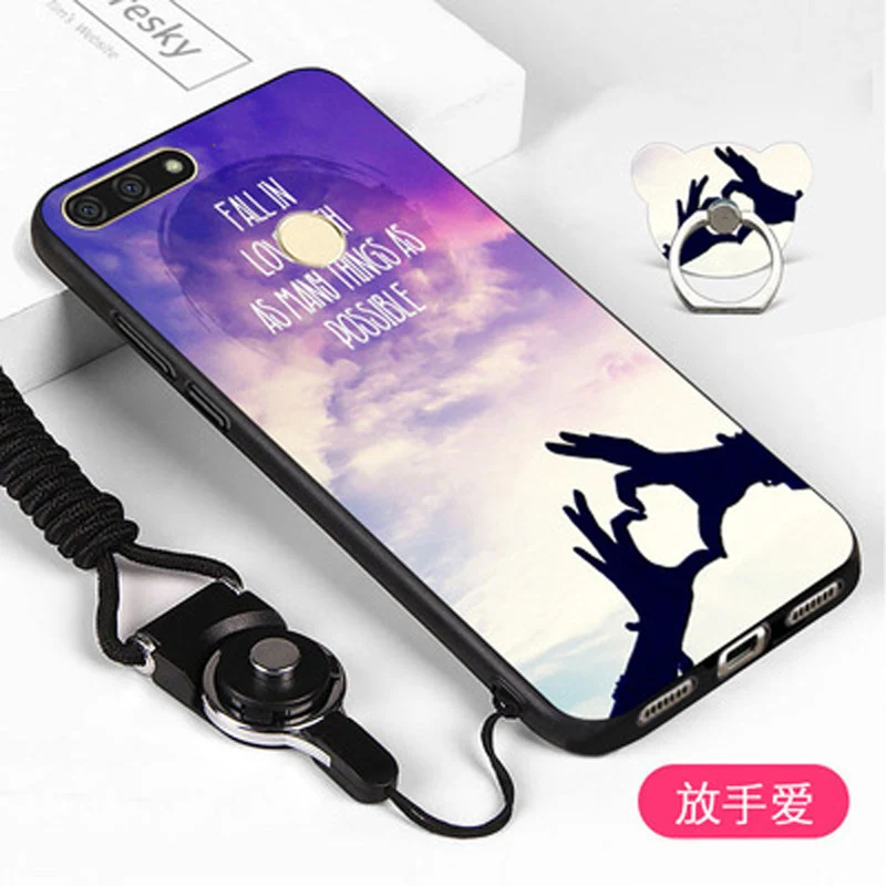 Чехлы для телефонов Huawei Enjoy 8E ATU AL10 мягкий силиконовый чехол сумка 8 E enjoy8e чехлы
