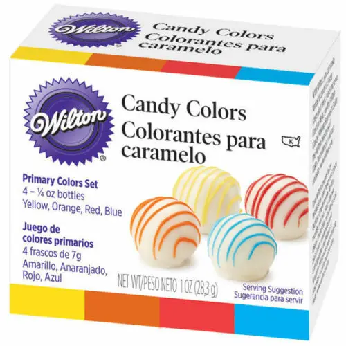 primary 4 colors set 4 цвета набор Wilton Candy выпечка съедобная еда цвет ing для масла, шоколада, конфеты и многое другое 28,3 г за цвет - Цвет: primary 4 colors set