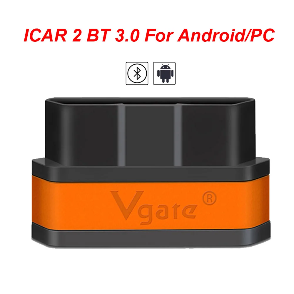 ICAR2 BT 3.0 Vgate iCar2 iCar3 Pro ELM327 V2.1 OBD2 Wi-Fi Bluetooth для IOS/Android obd obd2 Авто диагностический сканер инструмент PK ELM 327 V1.5 - Цвет: ICAR2 BT 3.0