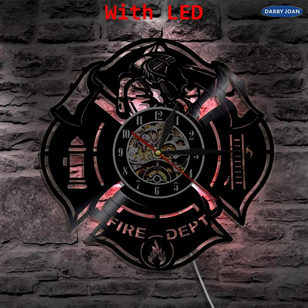 Суперклассный креативный декоративный настенный светодиодный светильник Fire Dept