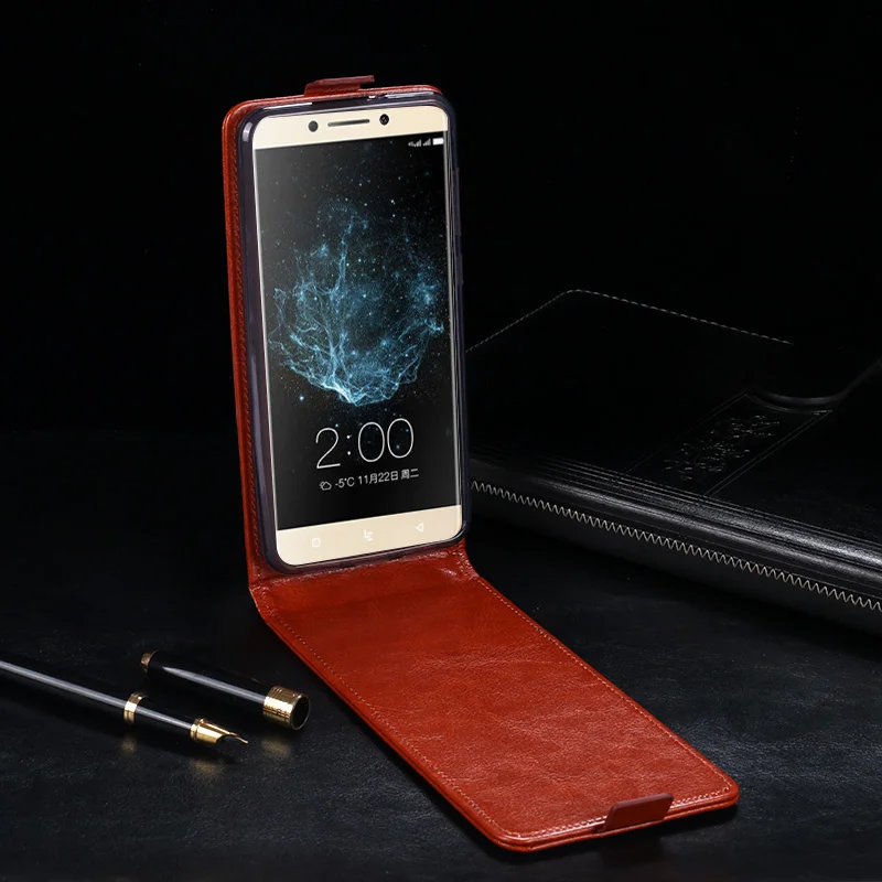 Чехол IDEWEI для LeEco Le Pro 3 X650 роскошный кожаный чехол-книжка Dual Camera чехол с