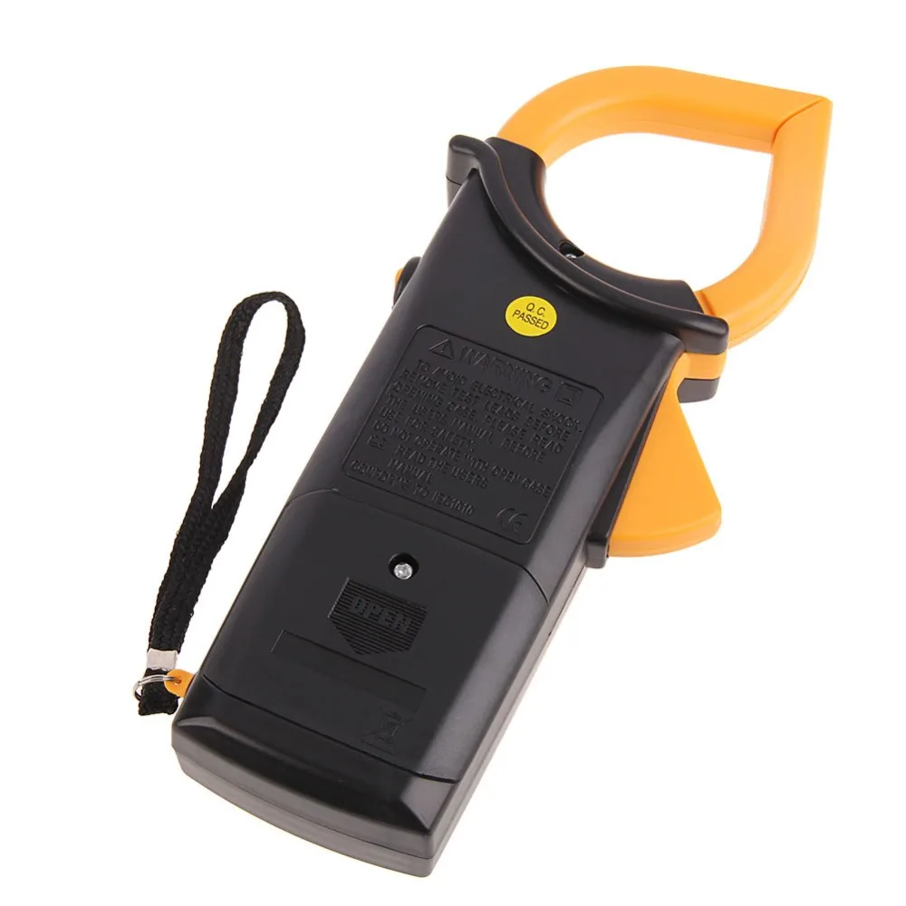 

250 x 100 x 40(mm) DT266 Portable LCD Digital Clamp Multimeter AC DC Voltage Ohmmeter Ammeter Electronic Tester