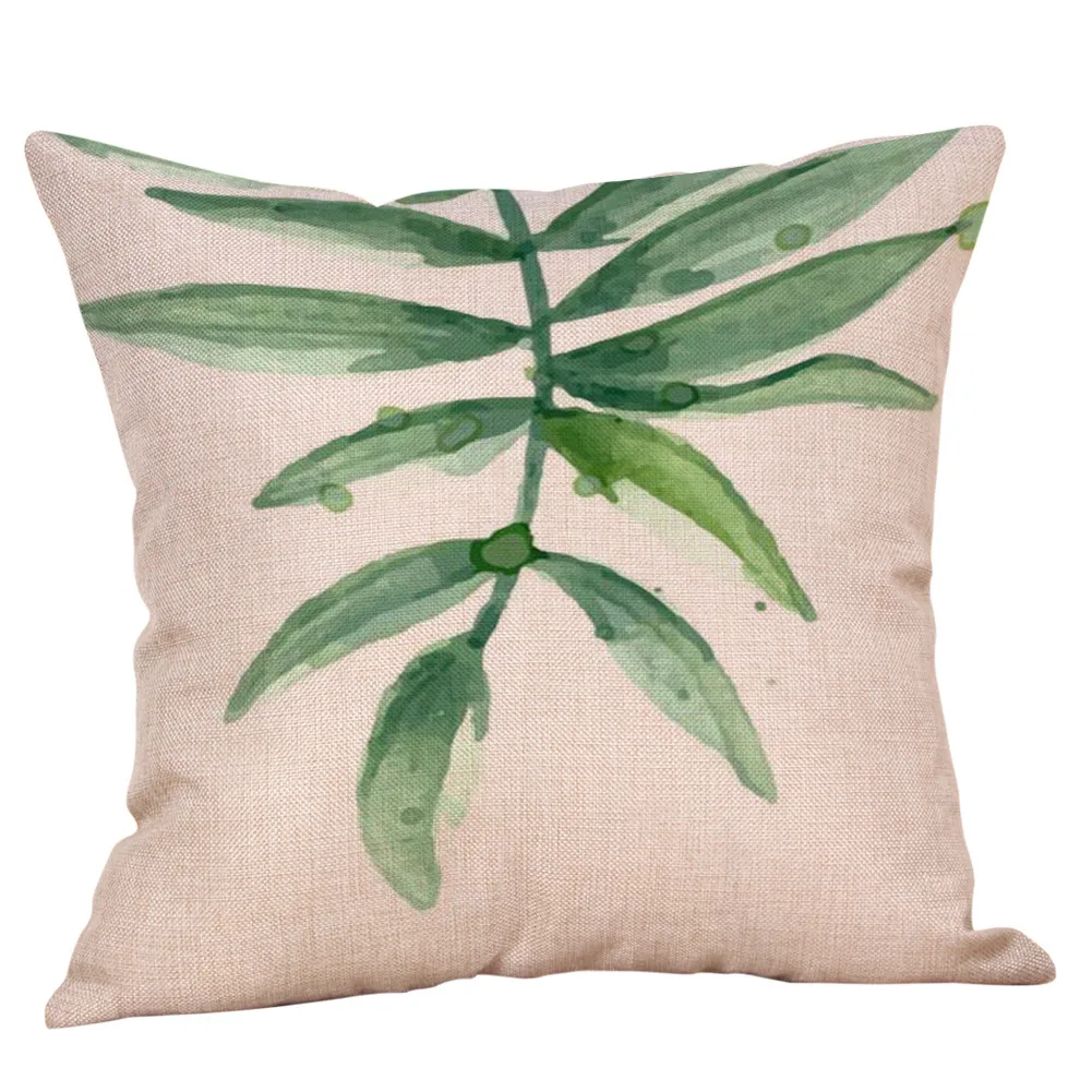 4 styles cushion covers Cotton Linen Square decorative pillows for sofa home decor maison accessories Throw PillowCase F300121 | Дом и сад