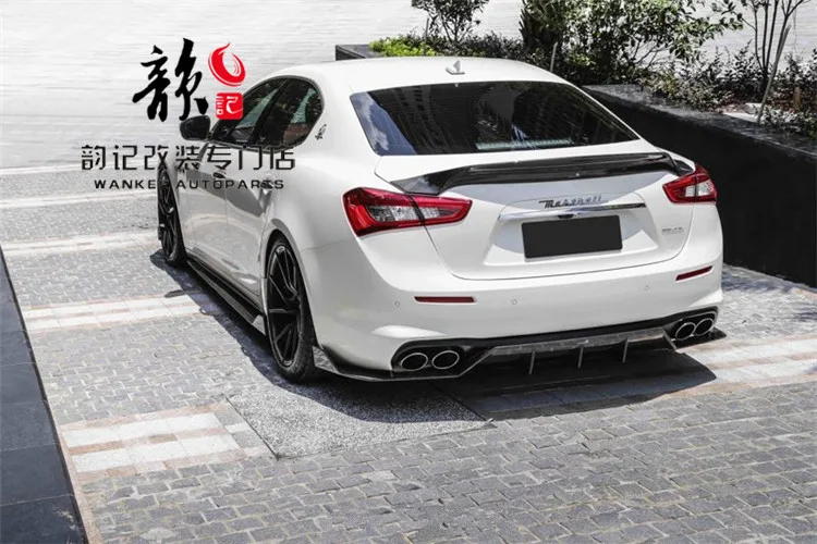 Задний спойлер из углеродного волокна подходит для Maserati ghiдоступ | Автомобили и